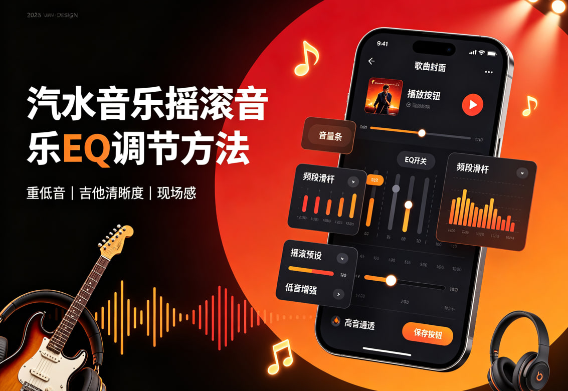 汽水音乐摇滚音乐EQ调节方法