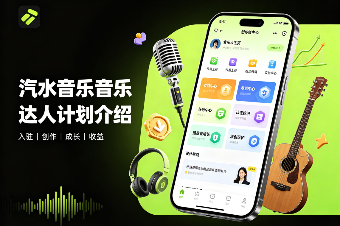 汽水音乐音乐达人计划介绍