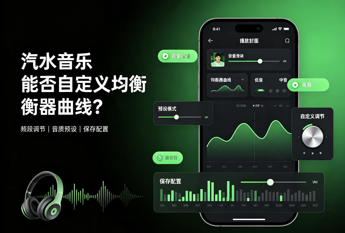 汽水音乐能否自定义均衡器曲线？